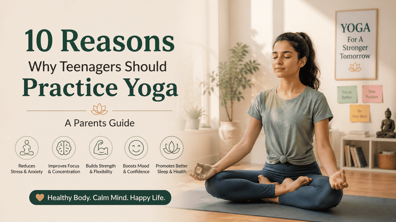 10 Reasons Why Teenagers Should Practice Yoga — A Parent's Guide