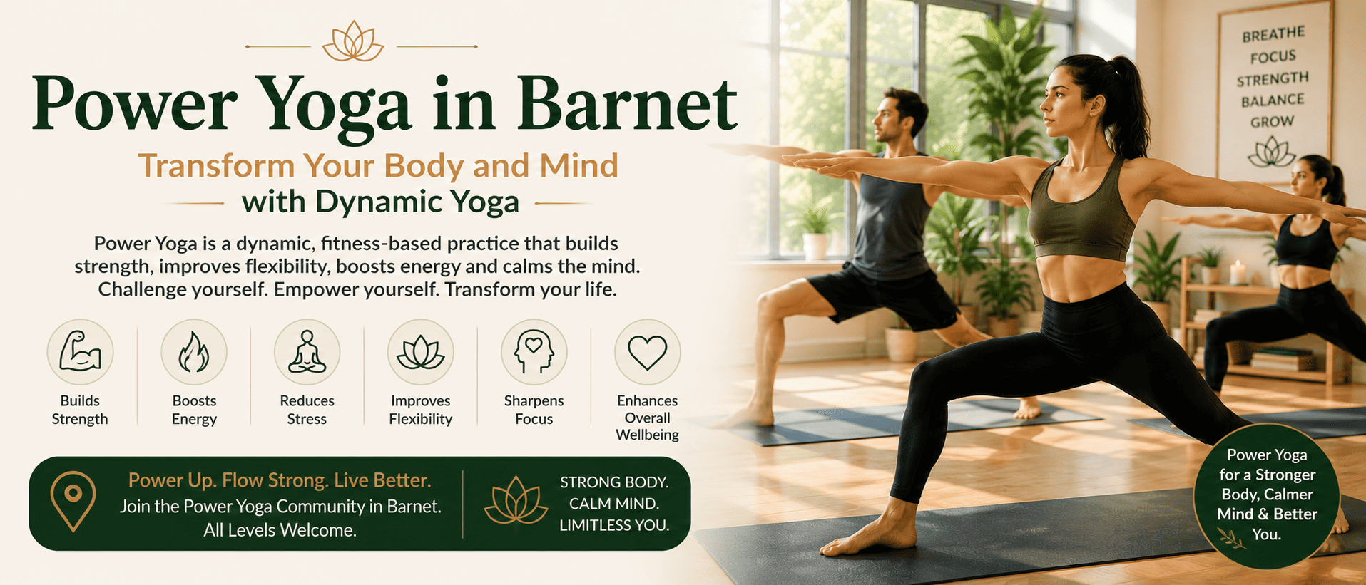 Power Yoga Barnet: Transform Your Body and Mind with Dynamic Yoga