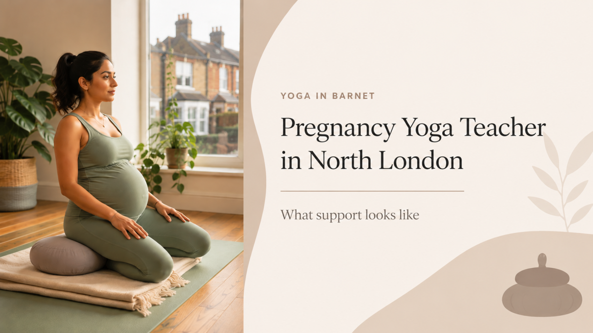 Pregnancy Yoga Teacher in North London: What Support Looks Like
