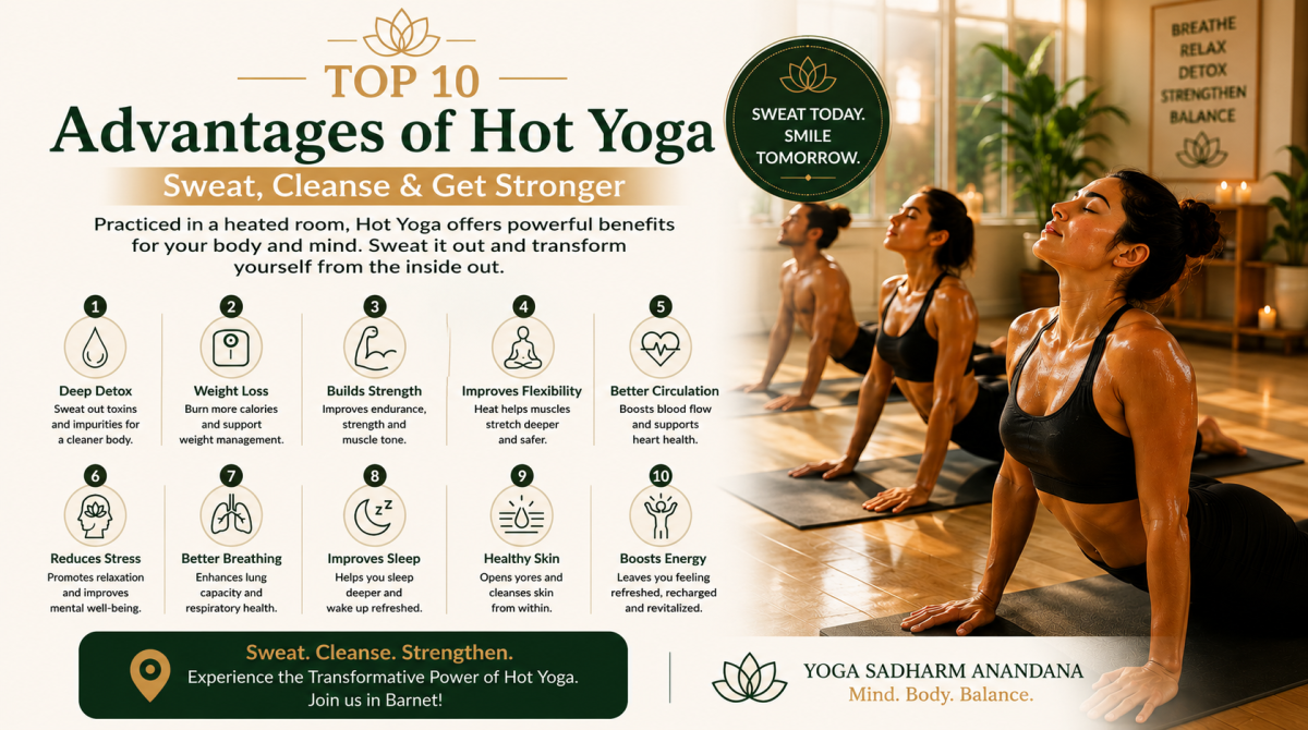 Top 10 Advantages of Hot Yoga: Sweat, Cleanse, and Get Stronger