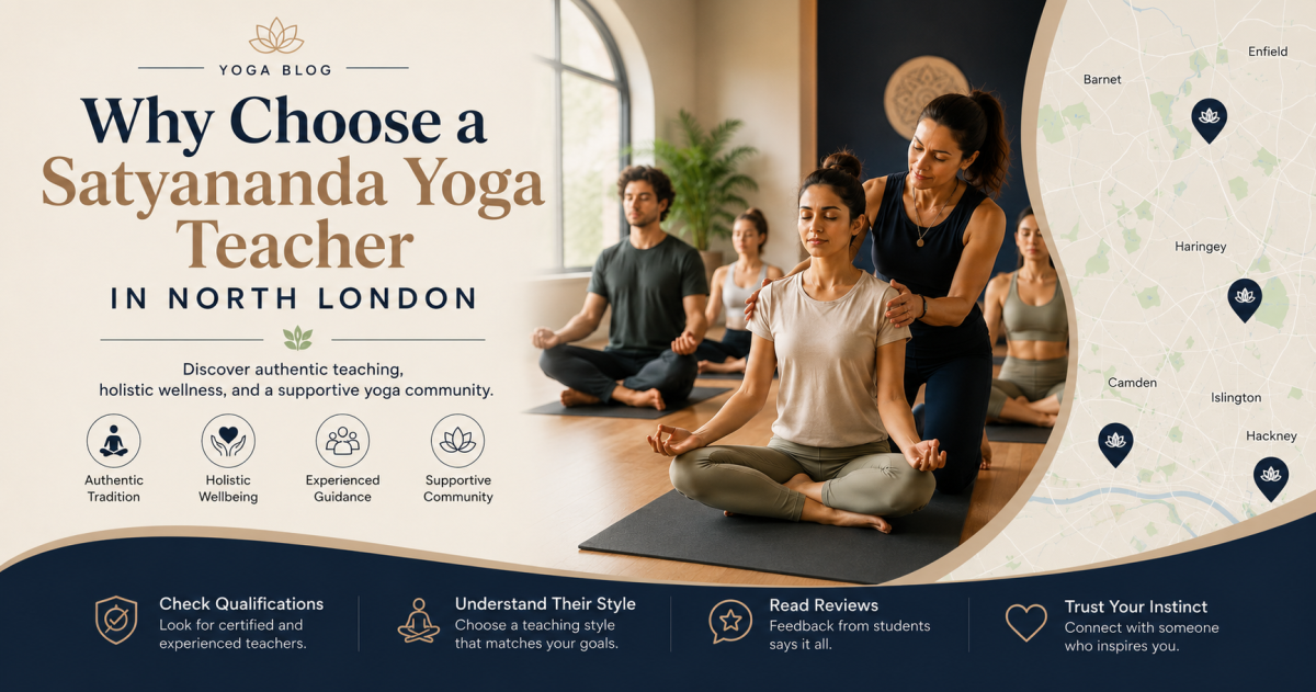 Why Choose a Satyananda Yoga Teacher in North London