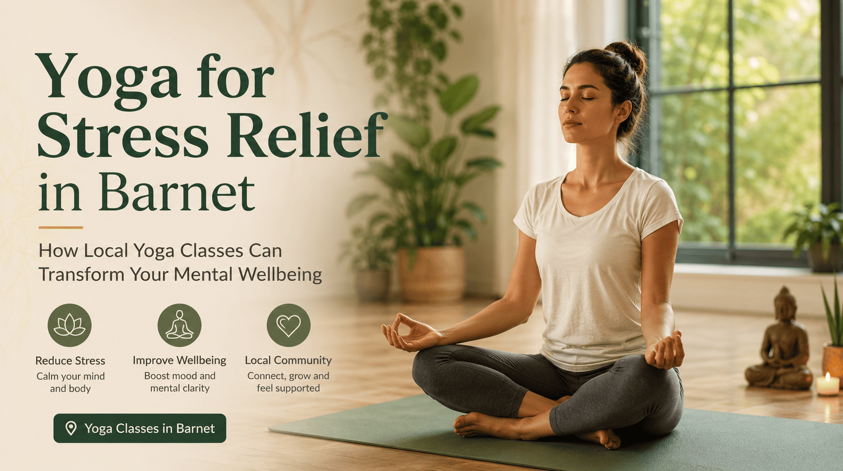 Yoga for Stress Relief in Barnet: How Local Yoga Classes Can Transform Your Mental Wellbeing