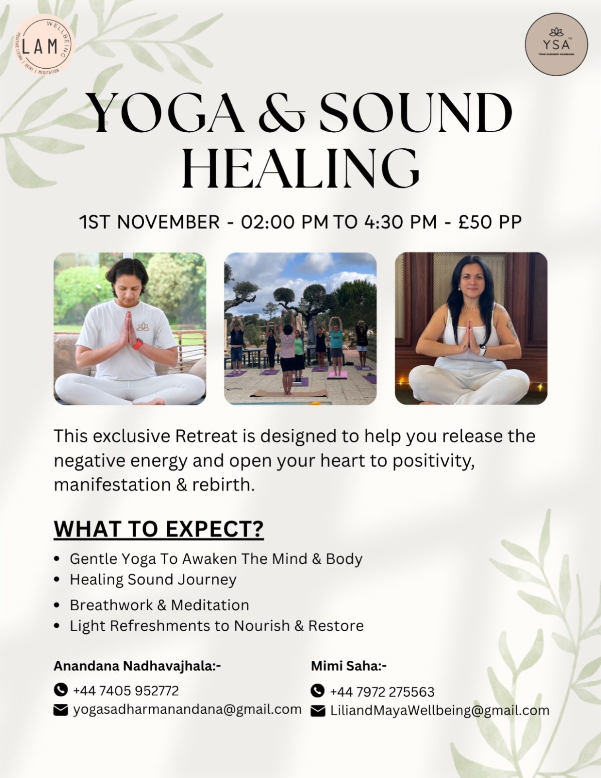 Yoga & Sound Healing